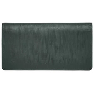 Louis Vuitton LV Portefeuille Brazza Epi Leather Long Wallet Noir Black